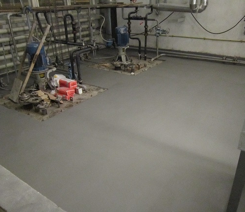 Напольное покрытие для насосной ЛВЖ