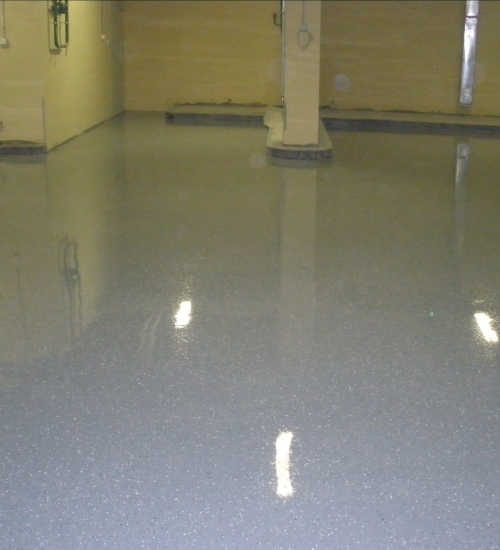 Устройство полов в подземной автостоянке