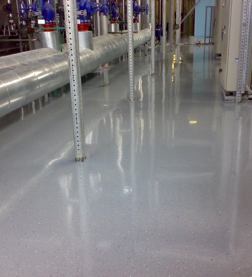 Напольное покрытие на объекте в г. Новый Уренгой