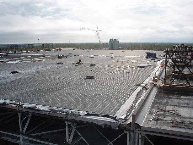 ​Гидроизоляция полимочевиной для кровли